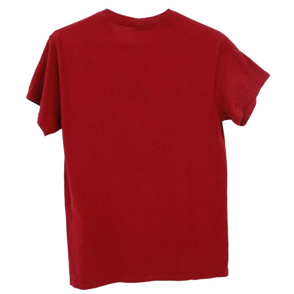 Playboy Glitter‎ Tee Womens S Red Edgy Iconic Statement Casual Trendy Rebellious - Picture 3 of 14